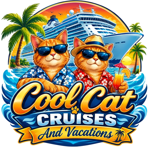 Cool Cat Cruises and Vacations logo